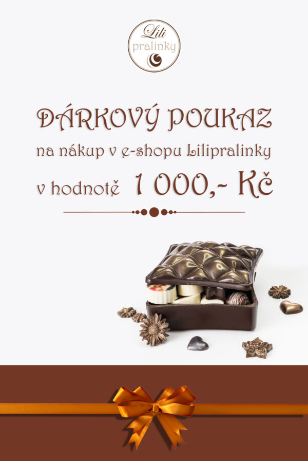 Dárkový poukaz 1000,- Kč